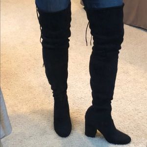 NWOT Steve Madden black boots